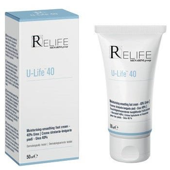 Relife U-Life 40 Crema Idratante/Levigante Piedi 50ml