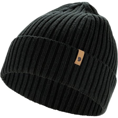 Fjällräven Women's Övik 365 Hat in Black, Organic Cotton/Wool