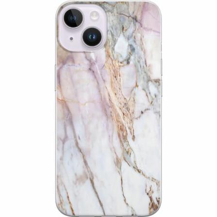Apple Iphone 14 Mjukt Skal - Marmor