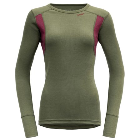 Devold Hiking Woman Shirt Women base layer tops Green XS