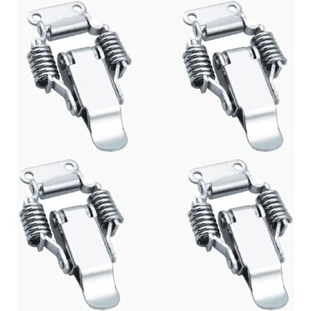 4-osainen jännityssalpa, laatikon salpavipu lukko, jousi salpa haspi, ruostumattomasta teräksestä valmistettu jännityslukko