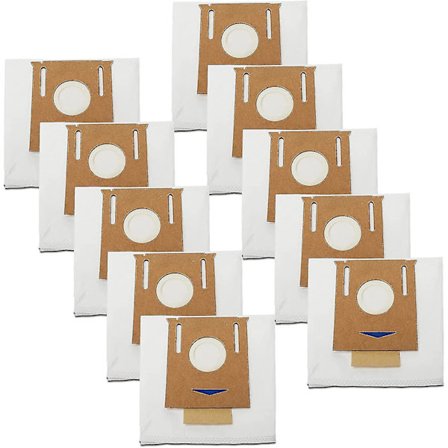 10 stk Støvsugerposer for Ecovacs Deebot T8 Aivi / T8 / N8 Pro Plus / N8 Pro / Dx93 / Ddx96 Robotstøvsuger