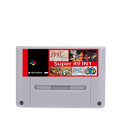 Super SFC49-i-1 Edition Spillkort for SFC 16 Bit Spillkonsoll