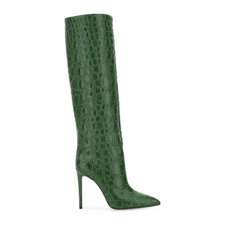 Paris Texas, Heeled Boots Zielony, Kobieta, Rozmiar: 36 EU