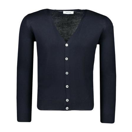 Gran Sasso, Cardigan Blauw, Heren, Maat:S