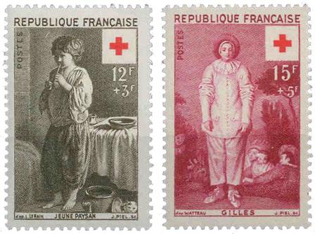 Frankrig - YT 1089-90 - Postfrisk