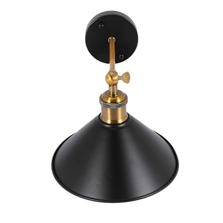 Industriell vägglampa E27 bas Retro vindsvåning LED vägglampor trappor badrum järn vägglampor