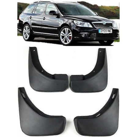 Uusi roiskesuoja-sarja lokasuojat vuosille 2004-2012 SKODA OCTAVIA MK2 Estate_Erikoislahjat
