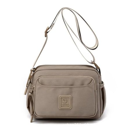 Axelväska Crossbody-väska MÖRK KHAKI - high quality