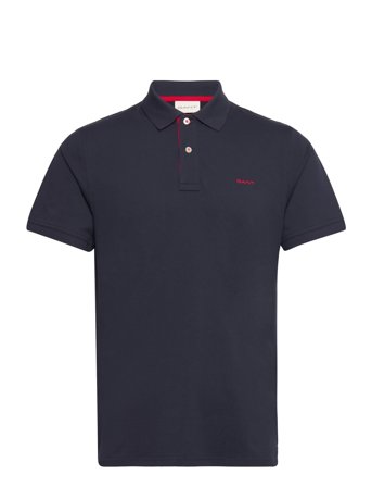 GANT | Reg Contrast Pique Ss Polo | XXXL