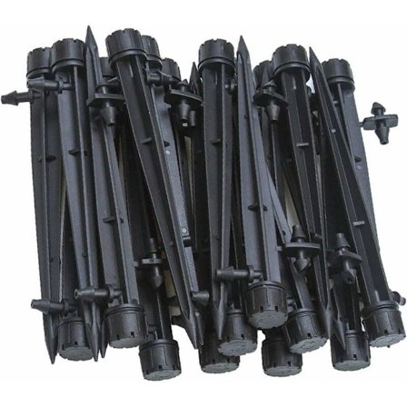 Emitter mikrospridare droppsystem trädgård växt slang bevattning dimma, 50-pack