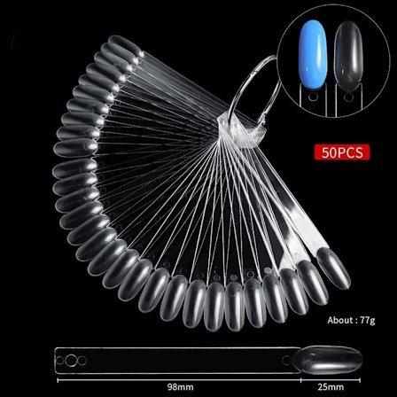 Nail Display Sticks Harjoittelunäyttö Nail Tip Stick A2 A2