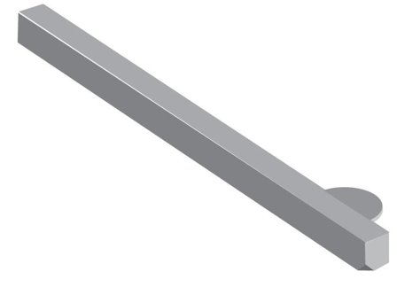 ABB 1SCA101661R1001 Axel för selektorvred 330 mm, Elfördelning & strömförsörjning