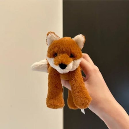 Jellycat Bartholomew Plyslegetøj, blødt og behageligt, perfekt til børn, Valentinsdagsgaver, samlerobjekter, Mini Smudge Fox (13 cm)