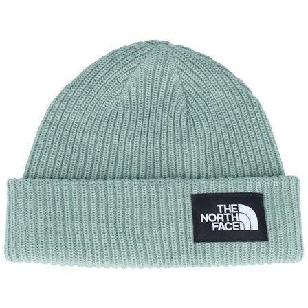 The North Face - Kids Salty Lined Slate Moss Cuff Cuff Green Beanie - @ Hatstore
