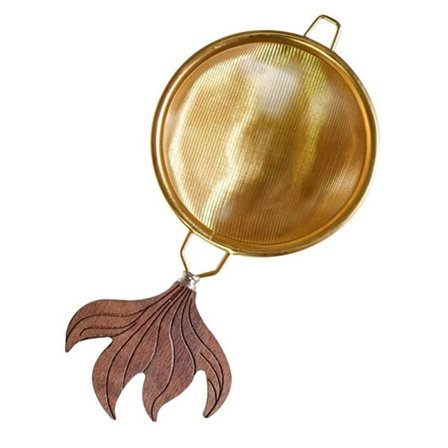 Goldfish Tea Drain Tea Sil Fine Mesh Tea Sil GOLD L
