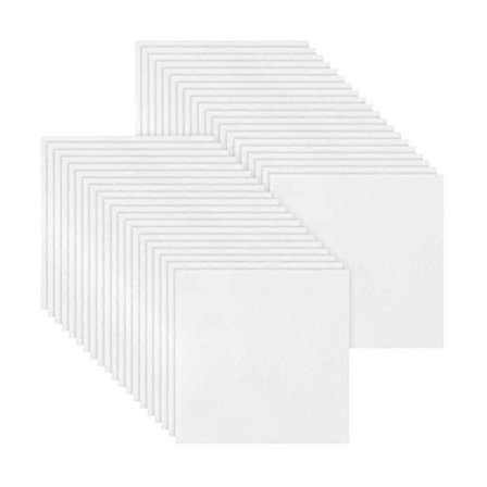 100 ark mikrovågsugnspapper, 3x3 tum, hyllpapper för glassmältning, packning eller foder för ugn -Sy