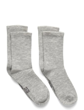 Baby Wool Socks Grey Minymo