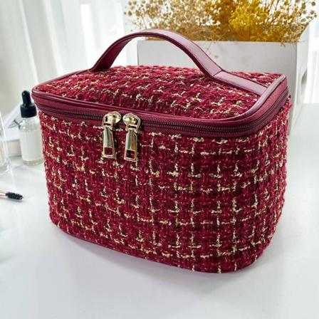 Sminkväska Resekosmetikväska RÖD - on stock red