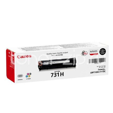 CANON Toner, 731 BK H, 6273B002, svart, singelförpackning, hög kapacitet - Lyreco - Toner och bläck - Tonerkassetter - Toner Canon