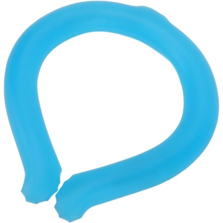 Bærbar nakkekøler, genanvendelig kølegel nakkering til sommervarme (blå)