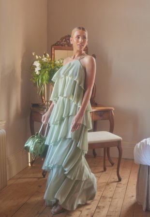 Andrea Norrman X Bubbleroom Andrea Flounce Maxi Skirt Klær