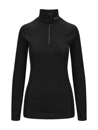 Brynje Lady Arctic Zip Polo Black