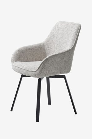 Håum - Stol 2-pak Falköping - Hvid - Stole med armlæn - Fra Homeroom