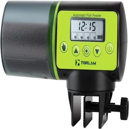 Automatisk fiskefôrautomat for dam med timer, digital timer for automatisk dosering