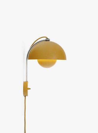 Flowerpot VP8 vegglampe - sennep