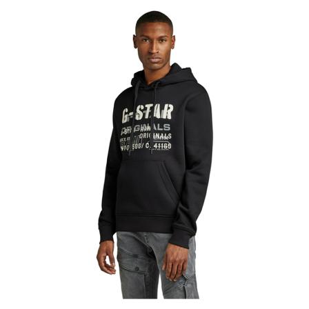G-star, Hoodies Zwart, Heren, Maat:S
