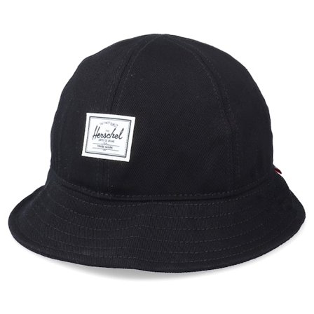 Herschel - Black - bucket - Hat - Henderson Black Denim Bucket - Hatstore