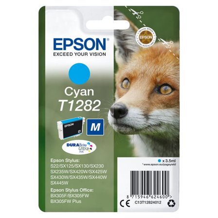 EPSON Bläckpatron C13T12824012 Cyan - Lyreco - Toner och bläck - Bläckpatroner - Bläckpatroner Epson