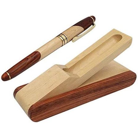 Klassisk signaturpen, naturlig håndlavet vintage kuglepen, S