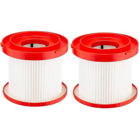 2-pak vådt/tørt støvsuger HEPA-filter udskiftning 49-90-1900 Kompatibel med Milwaukee Kableløs Støvsuger