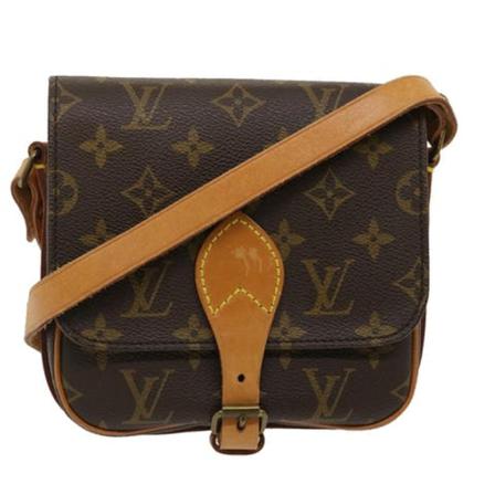 Louis Vuitton Vintage, Pre-owned bag Cartouchiere Bruin, Dames, Maat:ONE Size