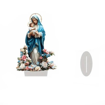 Mors Dag Dekoration Akryl Ornament - 2D Platt Design