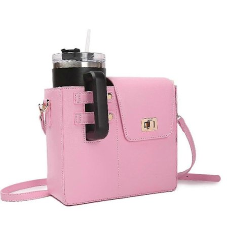 Udendørs Crossbody Vandkop Opbevaringstaske - Crossbody Taske med Sports Vandflaskeholder til Hende