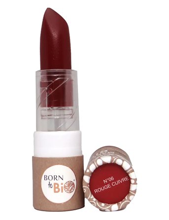 Born to Bio Born To Bio Organic Matt Lipstick - Red - 3.5 G