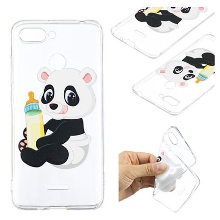 Xiaomi Redmi 6 mobilskal silikon tryckmotiv – Panda bebis