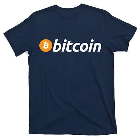 Bitcoin Logotyp T-shirt