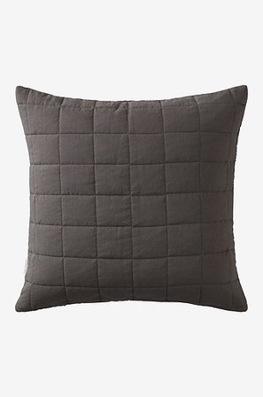 Jotex - Kissenhülle Dunkelgrau - JARA - Kaufe Dekokissen und Kissenbezüge bei Jotex