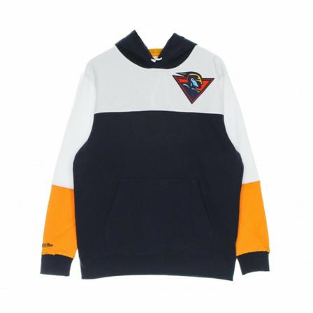Mitchell & Ness hoodie nba fusion fleece 2.0 hardwood classics golwar Blå, Herre