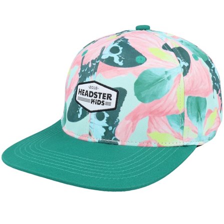 Headster - Vert snapback Casquette - Kids Sunrise Wings Smart Pink Snapback @ Hatstore