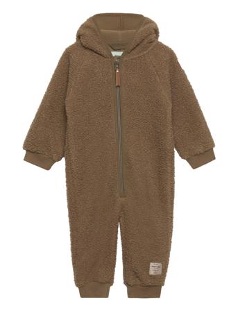 Adel Teddyfleece Jumpsuit. Grs Outerwear Fleece Outerwear Fleece Coveralls Kakigrønn Mini A Ture*Betinget Tilbud