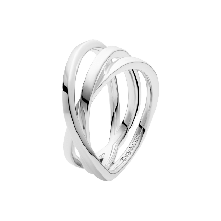 Sif Jakobs Jewellery Ring Spirale Pianura Ringar Dam Silver 60