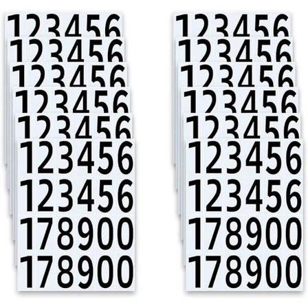 12 ark digitala klistermärken vattentäta självhäftande papper