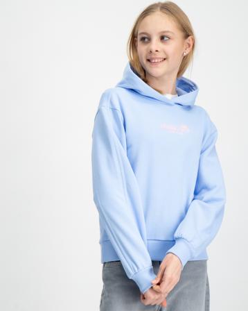 Scotch & Soda Relaxed-fit hoodie Blau Hoodies/Kapuzenpullover Mädchen - Kidsbrandstore