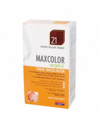 Maxcolor Vegetal Tinta 21 Biondo Ruggine Ramato 140ml