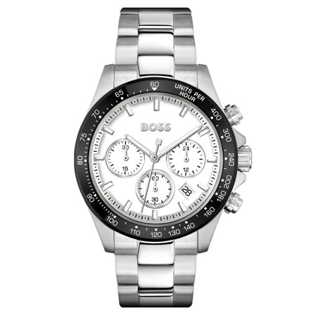 BOSS Hero blanche pour hommes - Montres bracelet